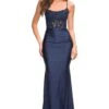 La Femme 30728 Dress -THE DRESS WARE HOUSE 30728 Navy F c68e23b5 6abd 4c3b a64c f757f3daf4ff