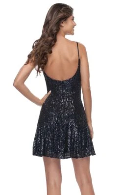 La Femme 30915 Dress -THE DRESS WARE HOUSE 30915 Navy B crop e01ccfa8 6cbd 4f51 985d 72252eba3424