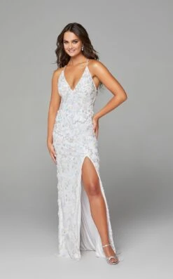 Primavera Couture 3731 Dress -THE DRESS WARE HOUSE 3731 IVORY 3 acefd1ba 795a 489e 8dd9 de811a0e16f0