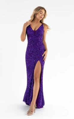 Primavera Couture 3792 Dress -THE DRESS WARE HOUSE 3792 PURPLE 1 42bccffb 0dfc 49a4 af48 9f39027456ed