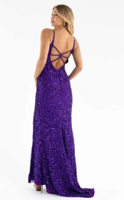 Primavera Couture 3792 Dress -THE DRESS WARE HOUSE 3792 PURPLE 2 ec2007ed 13c7 4d65 8470 780ec9b0a7f2