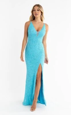 Primavera Couture 3792 Dress -THE DRESS WARE HOUSE 3792 TURQUOISE 1 14c73214 4af2 42ed b3f4 0b2eaa840a44