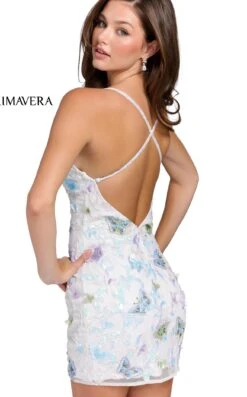 Primavera Couture 3801 Dress -THE DRESS WARE HOUSE 3801 IVORY 3 90518d6b 3f1d 4aa8 bc75 f0277d403b84