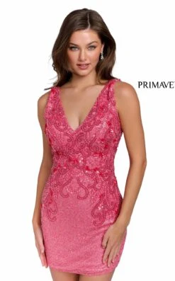 Primavera Couture 3807 Dress -THE DRESS WARE HOUSE 3807 ROSE PINK 1 c97e67e9 f306 434f 9387 92634edade3d