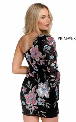 Primavera Couture 3810 Dress -THE DRESS WARE HOUSE 3810 BLACK MULTI 7296 002d5fa7 9739 42ce 916b 9f499ed2df12