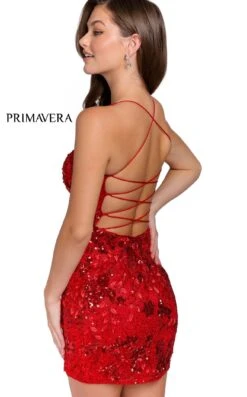 Primavera Couture 3816 Dress -THE DRESS WARE HOUSE 3816 RED 4563 f90930ed ada6 4161 aaed a28b8c150010
