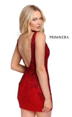 Primavera Couture 3826 Dress -THE DRESS WARE HOUSE 3826 RED 5059 ccfac71b ba01 4a45 8eb0 eebbf8d45d29