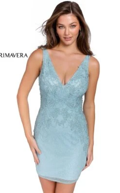 Primavera Couture 3826 Dress -THE DRESS WARE HOUSE 3826 SLATE BLUE 5066 4c4759e0 b20a 492a 8011 2cc8454078e5