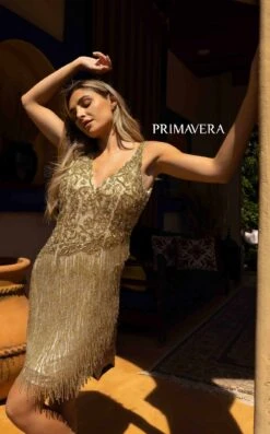 Primavera Couture 3828 Dress -THE DRESS WARE HOUSE 3828 GOLD 2771 8eaedcad ffed 4e4a b814 19febd860e57