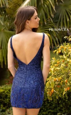 Primavera Couture 3847 Dress -THE DRESS WARE HOUSE 3847 MIDNIGHT 4556