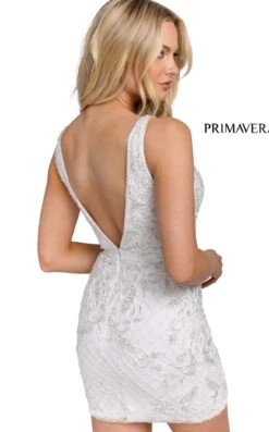 Primavera Couture 3856 Dress -THE DRESS WARE HOUSE 3856 IVORY 7917 2 97540b70 238e 4f07 a405 8a0e132ab1e5