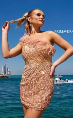 Primavera Couture 4002 Dress -THE DRESS WARE HOUSE 4002 APRICOT 4 65493793 b760 4b54 af2d f6779627df46