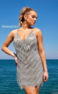 Primavera Couture 4019 Dress -THE DRESS WARE HOUSE 4019 PLATINUM 1 b536a022 62db 4756 98cb 3940dfe5bb0f