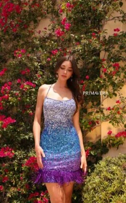 Primavera Couture 4023 Dress -THE DRESS WARE HOUSE 4023 BLUE 7 21637d61 8643 4cfb bc91 8b330c8155cb