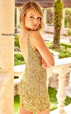 Primavera Couture 4034 Dress -THE DRESS WARE HOUSE 4034 GOLD 1 8b8a3a65 f7e8 40bb b293 66fd929e8ab3