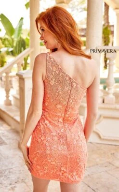 Primavera Couture 4043 Dress -THE DRESS WARE HOUSE 4043 CORAL 3