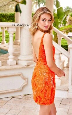 Primavera Couture 4059 Dress -THE DRESS WARE HOUSE 4059 ORANGE 3 2 39a2149f 4afb 429a b112 c12e379625c6