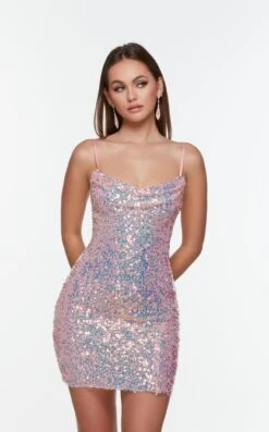 Alyce 4547 Dress -THE DRESS WARE HOUSE 4547 PINKOPAL 5 195670