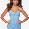 Alyce 4597 Dress -THE DRESS WARE HOUSE 4597 LIGHTPERIWINKLE 1 750163