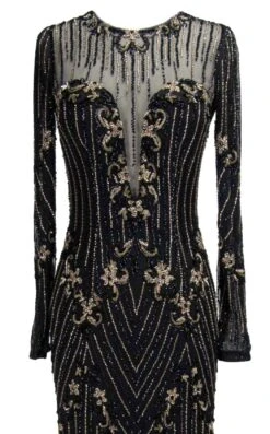 Paul Rekhi 5204 Dress -THE DRESS WARE HOUSE 5204 Black aF zoom 465f6e1d 90b7 4b44 8de2 e32ed92d388a