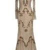 Paul Rekhi 5204 Dress -THE DRESS WARE HOUSE 5204 Nude aF efb20018 c5c7 4e24 a3a1 1864749e1f5c