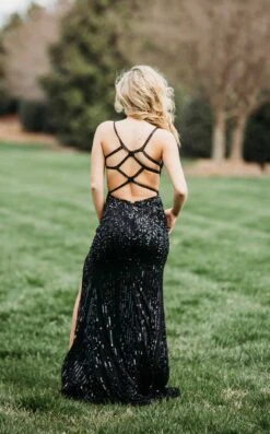 Paul Rekhi 5221 Dress -THE DRESS WARE HOUSE 5221BlackBack bba2ec9b 7473 4d1d b33d b4adbb338245