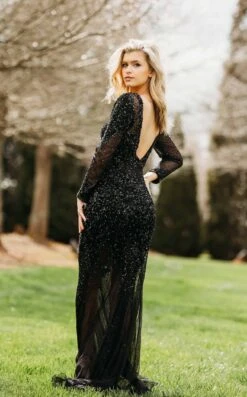 Paul Rekhi 5228 Dress -THE DRESS WARE HOUSE 5228BlackBack 632ec82f 3599 4c4d a37c 8339abf57871