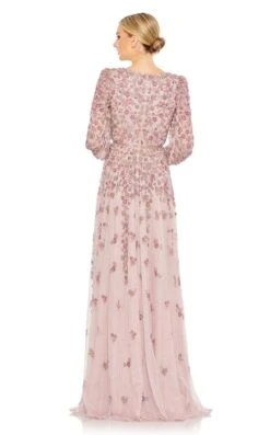 Mac Duggal 5497 Dress -THE DRESS WARE HOUSE 5497 Rose BK