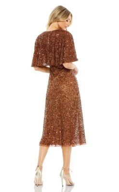 Mac Duggal 5577 Dress -THE DRESS WARE HOUSE 5577 Copper BK 3c76987b a50d 4682 b283 fd96b651091f