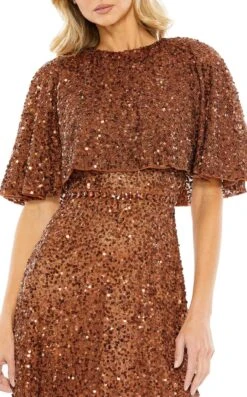 Mac Duggal 5577 Dress -THE DRESS WARE HOUSE 5577 Copper CL 6d7d39c0 bfe9 49dc 81da eaad4eb47ff4