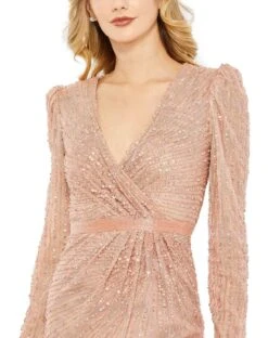 Mac Duggal 5715 Dress -THE DRESS WARE HOUSE 5715 Rose CL d432dd67 6612 4ab9 9f19 1e9d1d11a3d0