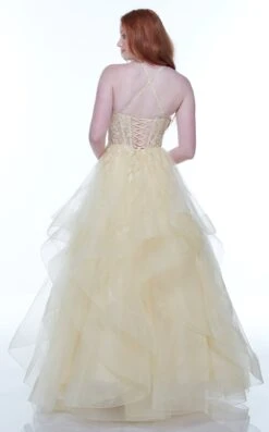 Alyce 61094 Dress -THE DRESS WARE HOUSE 61094 LIGHTYELLOW 2