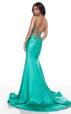 Alyce 61169 Dress 19 Alyce 61169 Dress -THE DRESS WARE HOUSE 61169 EMERALD 2