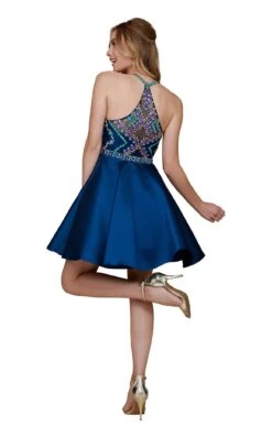 Nox Anabel 6251 Dress -THE DRESS WARE HOUSE 6251 Navy 022 9f201516 e4a0 4dbb 81ad d778b6d33b31