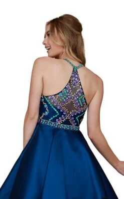 Nox Anabel 6251 Dress -THE DRESS WARE HOUSE 6251 Navy 022 b7bbd96f 8f1b 44b6 bea6 5063d1ffe8e0