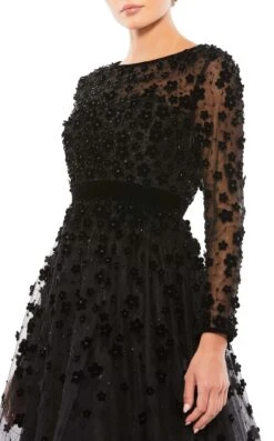 Mac Duggal 67007 Dress -THE DRESS WARE HOUSE 67007 Black CL 83701576 59b2 4a11 ae73 9bc362b961e2