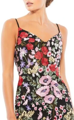 Mac Duggal 67459 Dress -THE DRESS WARE HOUSE 67459 BlackMulti CL 88a08dd3 53a5 4449 a6f9 6f8663b466c9