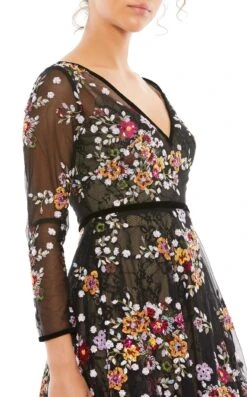 Mac Duggal 67499 Dress -THE DRESS WARE HOUSE 67499 BlackMulti CL 85ba35fc 3927 4135 8eeb 6c4fdd3c6ae8