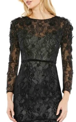 Mac Duggal 67703 Dress 7 Mac Duggal 67703 Dress -THE DRESS WARE HOUSE 67703 Black CL