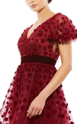 Mac Duggal 67854 Dress -THE DRESS WARE HOUSE 67854 Burgundy CL 7ada693c b8a4 46e0 90dd 74a1c9903400