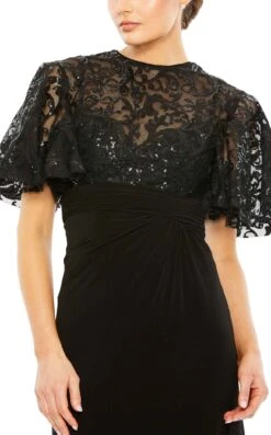 Mac Duggal 68002 Dress -THE DRESS WARE HOUSE 68002 Black CL