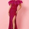 Rachel Allan 70280 Dress -THE DRESS WARE HOUSE 70280 Fuchsia 03 f53a5284 2826 4253 8470 c777c25ab6d2