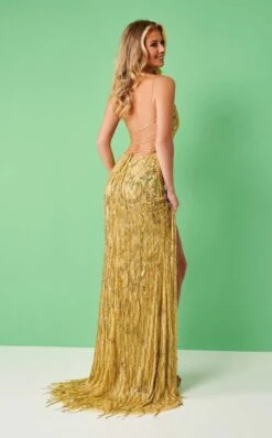 Rachel Allan 70281 Dress -THE DRESS WARE HOUSE 70281 Gold b 5cf7ad6f ad40 4c97 866a 0a22b8dc524e