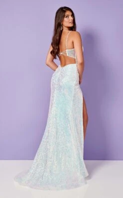 Rachel Allan 70307 Dress -THE DRESS WARE HOUSE 70307 White 1 0ca18bb7 d61e 4743 ab0e affecef9629d