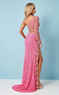 Rachel Allan 70331 Dress -THE DRESS WARE HOUSE 70331 Fuchsia Gold b 85f4496c 888a 4195 b8f9 04b33df0ad96