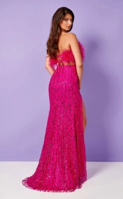 Rachel Allan 70467 Dress -THE DRESS WARE HOUSE 70467 Fuchsia b 7e912c0c 2614 4d04 a140 50970c1f008b