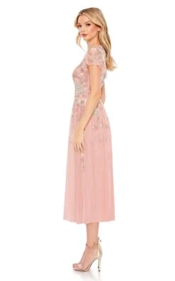 Mac Duggal 9134 Dress -THE DRESS WARE HOUSE 9134 DustyRose AS