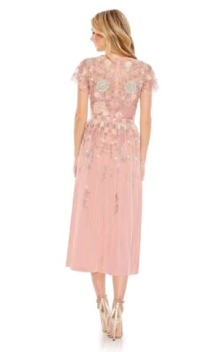 Mac Duggal 9134 Dress -THE DRESS WARE HOUSE 9134 DustyRose BK