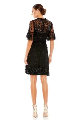 Mac Duggal 9143 Dress -THE DRESS WARE HOUSE 9143 Black BK a4047e7d 1bf1 4d44 8bb1 81ff7d188152