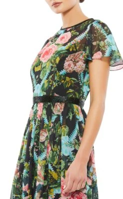 Mac Duggal 9149 Dress -THE DRESS WARE HOUSE 9149 BlackMulti CL bd4e8791 f548 49b9 8ff4 372227ce7ef9